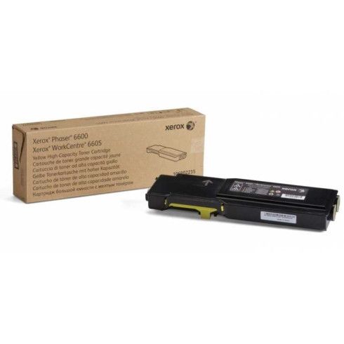 Картридж оригінальний з заправкою Xerox 106R02235 / 106R02754 Yellow