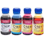 Комплект чернил WWM для Canon CLI-451/CLI-470 Пигментные/Водорастворимые 4х100г BP/C/M/Y (C14SET4-2)