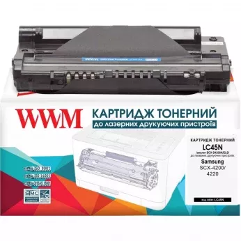 Картридж тон. WWM для Samsung SCX-4200/4220 аналог SCX-D4200A/ELS Black ( 3200 ст.) (LC45N)
