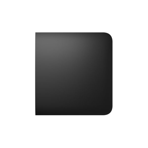 Боковая кнопка для одноклавишного или проходного выключателя Ajax SideButton (1-gang/2-way) Black