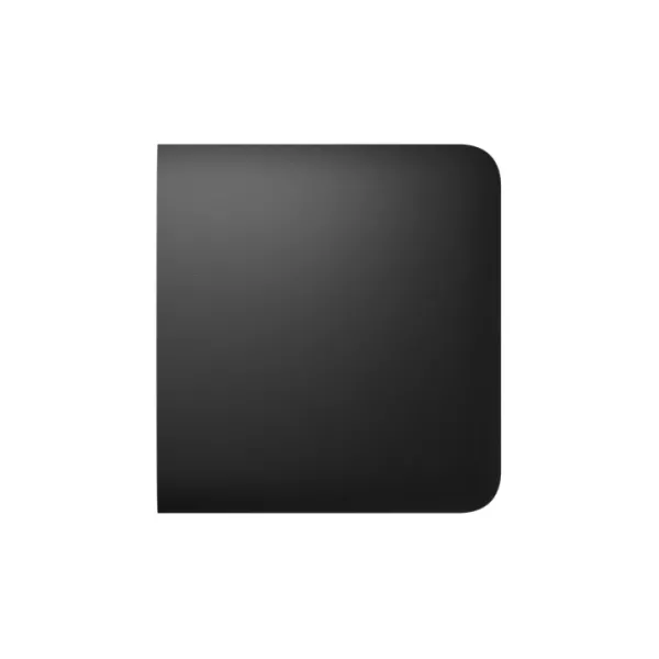 Боковая кнопка для одноклавишного или проходного выключателя Ajax SideButton (1-gang/2-way) Black
