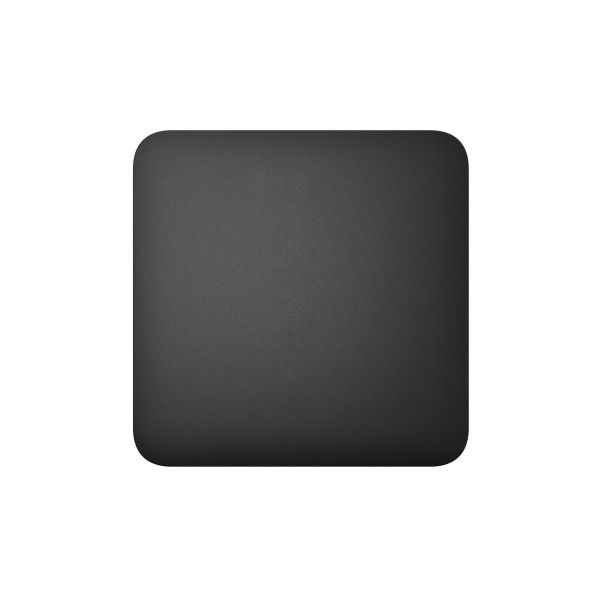 Кнопка для одноклавішного чи прохідного вимикача Ajax SoloButton (1-gang / 2-way) Black