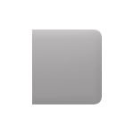 Бічна кнопка для одноклавішного чи прохідного вимикача Ajax Ajax SideButton (1-gang / 2-way) Fog