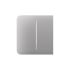 Бічна кнопка для двоклавішного вимикача Ajax SideButton (2-gang) Fog