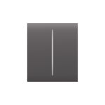 Центральна кнопка для двоклавішного вимикача Ajax CenterButton (2-gang) Grey