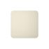 Кнопка для одноклавишного или проходного выключателя Ajax SoloButton (1-gang/2-way) Ivory