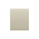 Центральна кнопка для одноклавішного чи прохідного вимикача Ajax CenterButton (1-gang / 2-way) Ivory