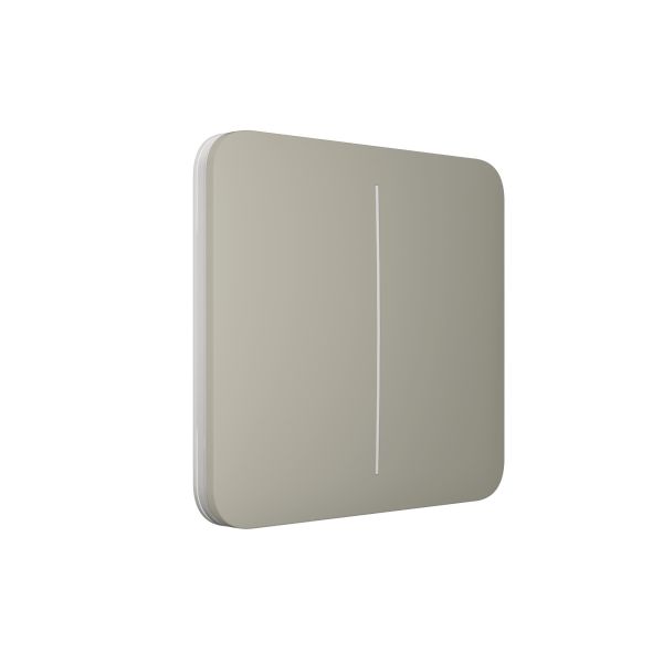 Выключатель Ajax LightSwitch 2-клавишный Olive