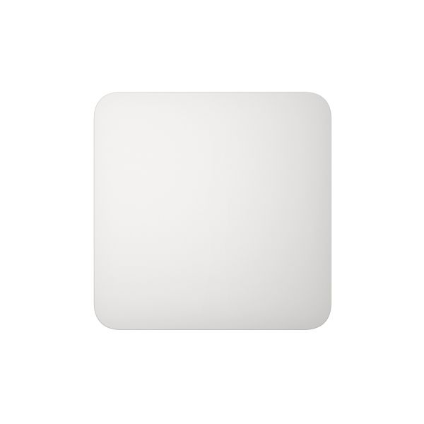 Кнопка для одноклавишного или проходного выключателя Ajax SoloButton (1-gang/2-way) White