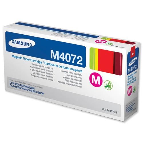 Картридж оригинальный с заправкой после 1 цикла Samsung CLP-320/325/CLT-M4072S, Magenta, 45 грамм, Сделано в Германии!