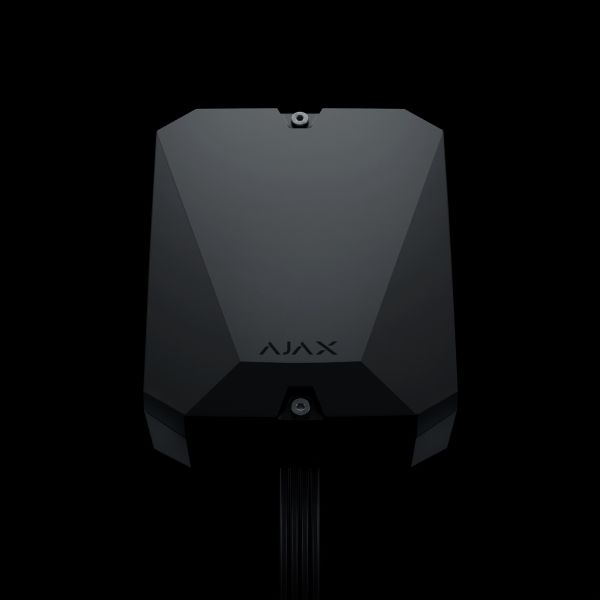 Гибридная централь системы безопасности Ajax FIBRA Hub Hybrid (4G) черная