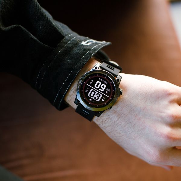 North Edge CrossFit GPS Black с компасом