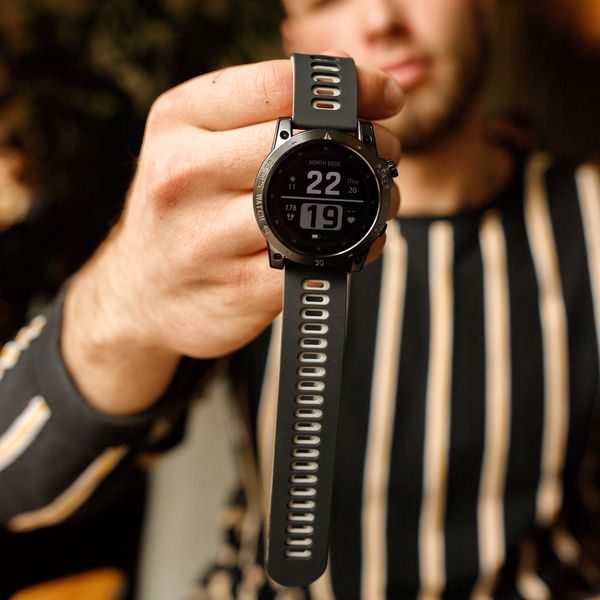 North Edge CrossFit GPS Black с компасом
