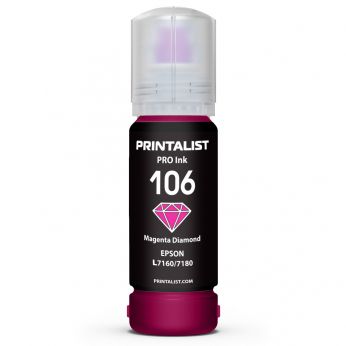 Чорнило PRINTALIST 105 для Epson L7160/7180 70г Magenta водорозчинне (PL106M)