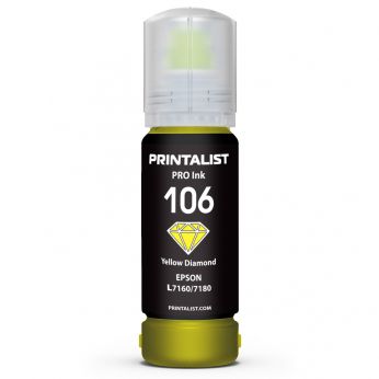 Чорнило PRINTALIST 105 для Epson L7160/7180 70г Yellow водорозчинне (PL106Y)
