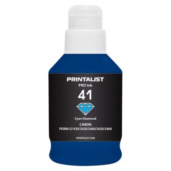 Чорнило PRINTALIST GI-41 для Canon Pixma G2420/3420 190г Cyan водорозчинне (PL41C)