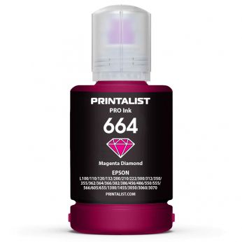 Чернила PRINTALIST 664 для Epson L110/L210/L300 140г Magenta водорастворимые (PL664M)