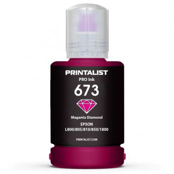 Чорнило PRINTALIST 673 для Epson L800 140г Magenta водорозчинне (PL673M)