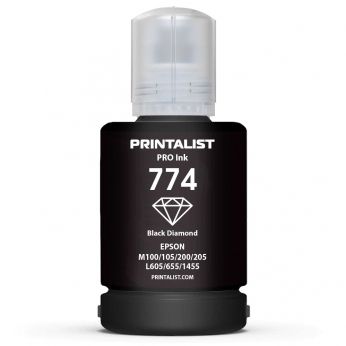 Чорнило PRINTALIST для Epson M100/M200 140г Black пігментне (PL774BP)