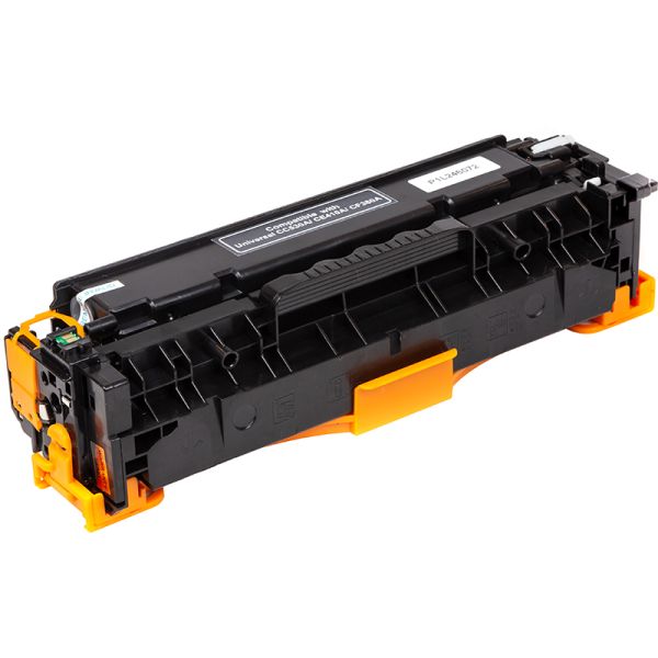 Картридж сумісний PowerPlant для HP 305X (CE410X) Black (з чипом)