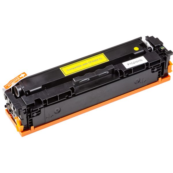 Картридж совместимый PowerPlant HP 203A (CF542A) Yellow  (с чипом)