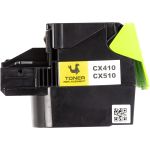 Картридж PowerPlant Lexmark CX410de YL (CX410/CX510) (з чіпом) Картридж PowerPlant Lexmark CX410de YL (CX410/CX510) (з чіпом)