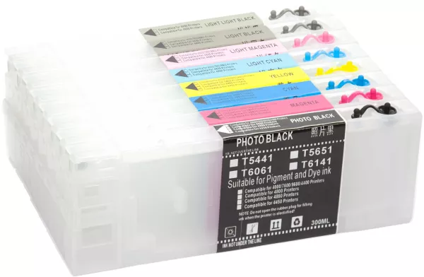 Набор перезаправляемых картриджей NewTone для Epson Stylus Pro 4880 (RC.T607)