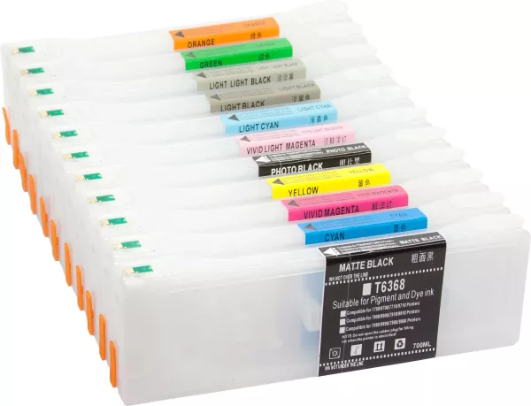 Набор перезаправляемых картриджей NewTone для Epson Stylus Pro 9900 (RC.T636)