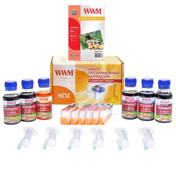 НПК WWM для Canon Pixma MG6340/7140 (RC.CLI451/6ARC) з авточіпами