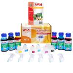 Набор перезаправляемых картриджей WWM для HP PS 8230/8238 №177 (RC.HP177A)