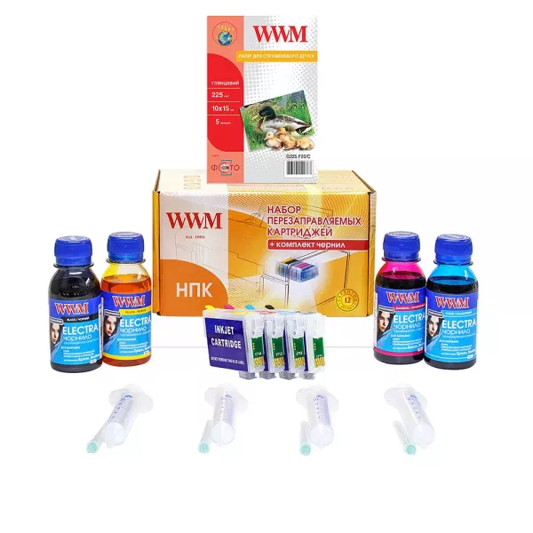 НПК WWM для Epson Stylus TX106/TX109/TX117/TX119 (RC.T092NU) з універсальним чорнилом ELECTRA