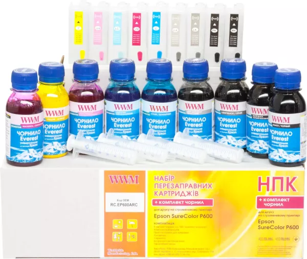 НПК WWM для Epson SureColor SC-P600 (RC.EP600ARC) ARC
