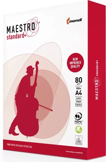 Папір «Maestro» А4 80 г/м2 клас В, 500 аркушів