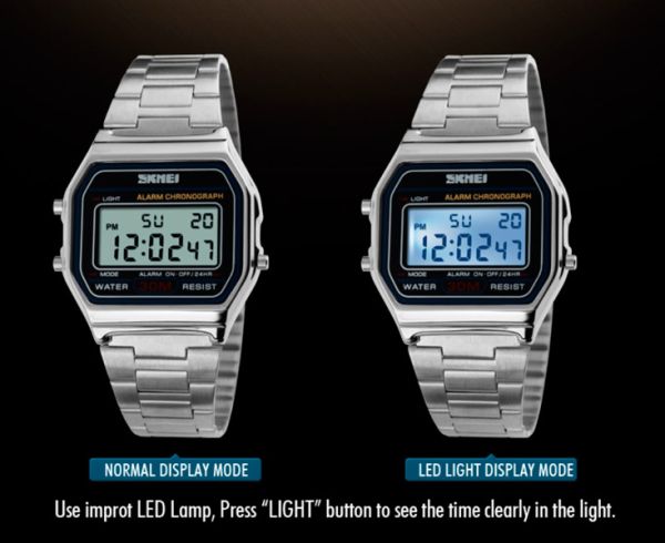 Skmei Popular Silver 1123S
