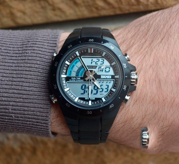 Skmei Shark Black 1016
