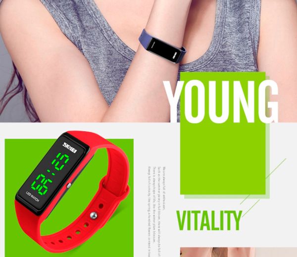 Skmei Transformer Red II