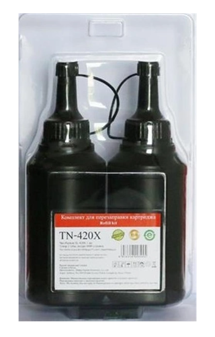 Комплект для заправки картриджа PC-420H (2 тонери + 1 чіп) Pantum (TN-420X)