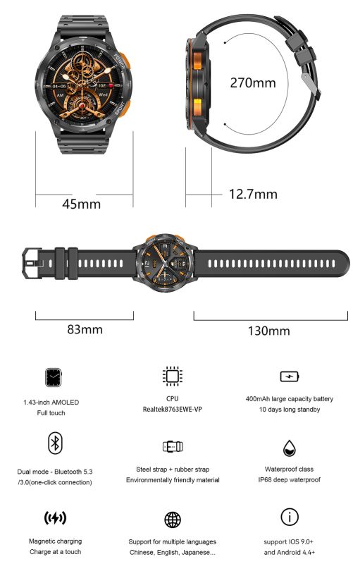 Smart Kopter Steel Black