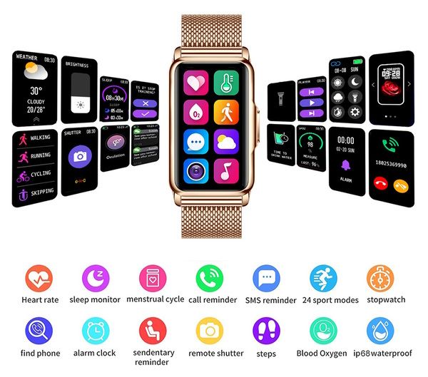 Smart Mioband Nano+ Gold, 2 ремінці