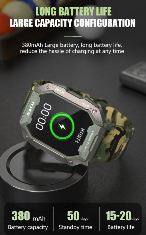 Smart UWatch Military