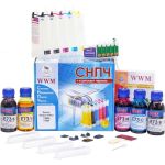 СНПЧ WWM для Epson Stylus T1100/TX510FN (IS.0245)