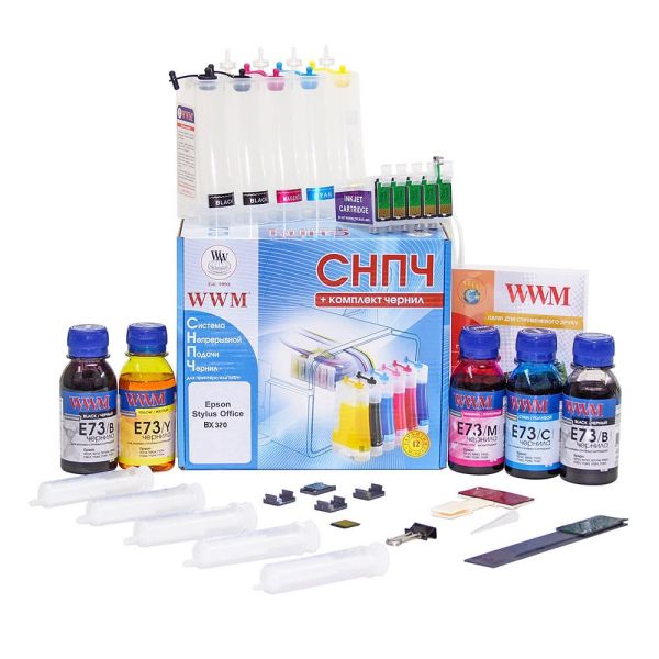 СНПЧ WWM для Epson Stylus Office BX320FW (IS.0264)