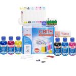 Система непрерывной подачи WWM чернил для Epson Stylus Photo T50/T59/TX650 (IS.0242P) с пигментными чернилами EVEREST