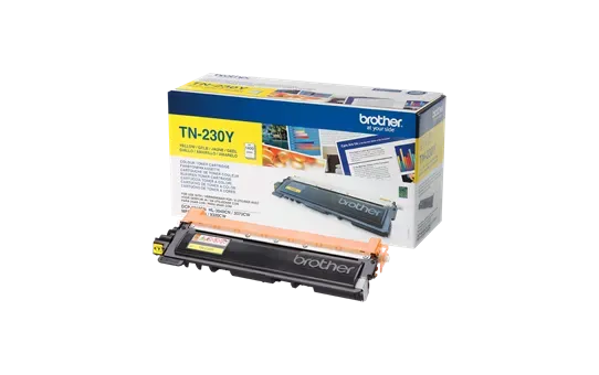 Картридж оригінальний з заправкою Brother TN-230 Yellow