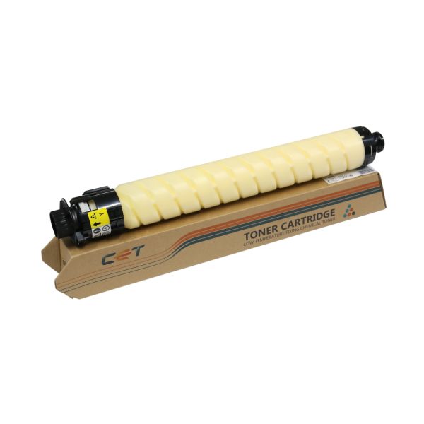 Тонер-картридж сумісний Ricoh MPC4504, 841850 437г, жовтий CET (CET6858Y)