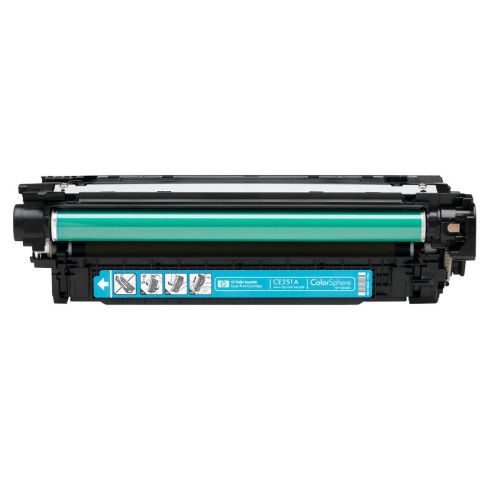 Картридж оригінальний з заправкою HP CE251A / 504A Cyan