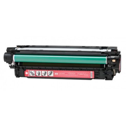 Картридж оригінальний з заправкою HP CE253A / 504A Magenta
