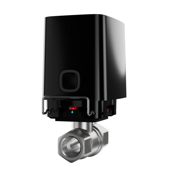 Кран перекриття води з дистанційним керуванням Ajax WaterStop 1/2" Black
