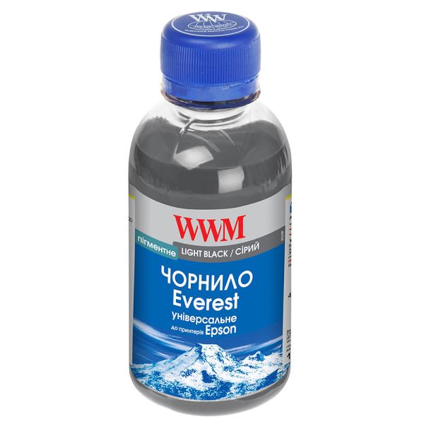 Чернило WWM EVEREST для Epson 100г Light Black пигментное (EP02/LBP-2)