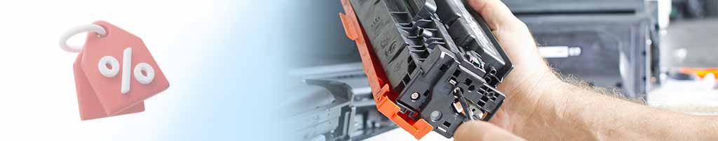 Знижки: -50% на першу заправку, -50 грн на заправку в майстерні, безплатний виїзд майстра 